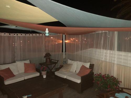 Χώρος καθιστικού στο Villa luxueuse