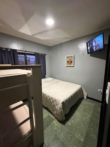 Postel nebo postele na pokoji v ubytování Apart hotel