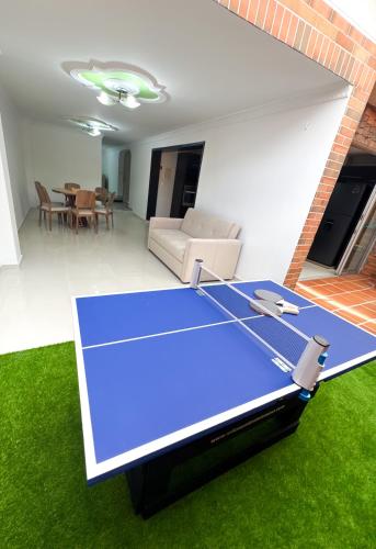 Stolní tenis v ubytování Casa Encanto Para Grupos y Familias nebo okolí