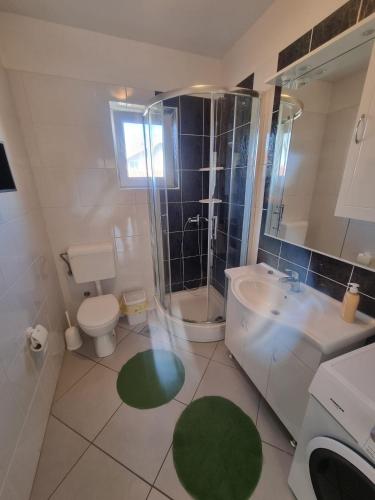 Koupelna v ubytování Ivica House