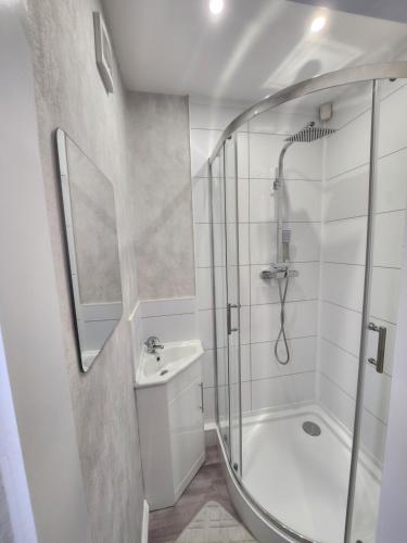 Ένα μπάνιο στο Shiloh Guest Suite
