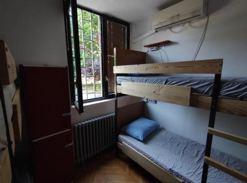 Cama o camas de una habitación en Chillton hostel