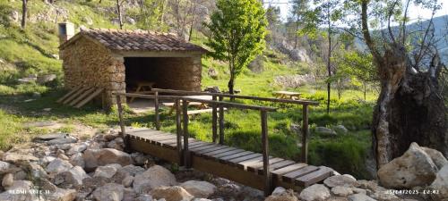 Naturlandschaft in der Nähe des Ferienhauses