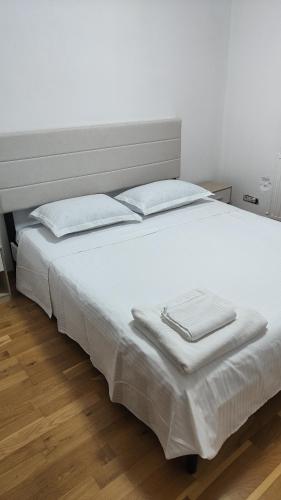 Postel nebo postele na pokoji v ubytování Vila Ciciou
