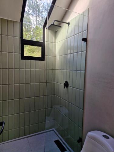 Salle de bains dans l'établissement Vive Rela Tiny Houses