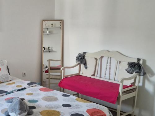 Voodi või voodid majutusasutuse River Apartment toas