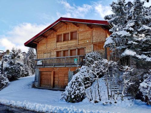 Chalet au calme avec sauna, proche des pistes, parking - FR-1-598-123