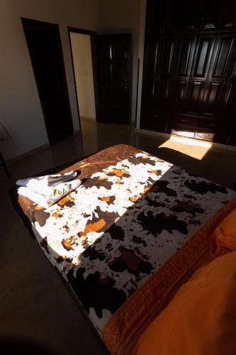 Cama o camas de una habitación en Condominio Parque Baviera
