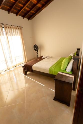 Cama o camas de una habitación en Condominio Parque Baviera
