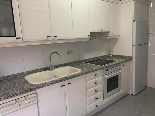 Η κουζίνα ή μικρή κουζίνα στο Casa Los Tios