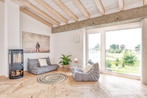Ruang duduk di Friedrichshof B&B