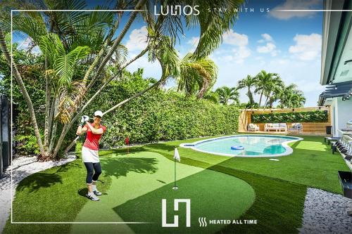 Billede fra billedgalleriet på Deluxe Miami House w 5BR Mini Golf & Heated Pool L62 i Miami