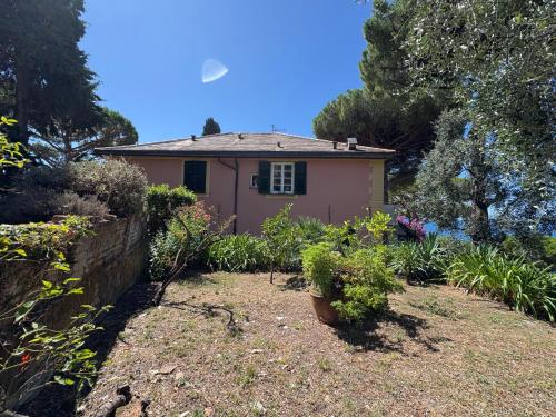 Κήπος έξω από το The terrace on Portofino Appartamento Terrazzo Portofino
