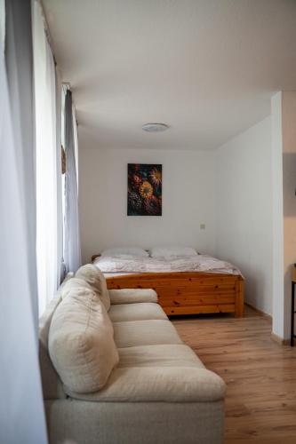 Χώρος καθιστικού στο Das kleine Landhotel im Fichtelgebirge