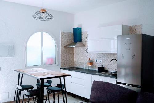 Kuchyň nebo kuchyňský kout v ubytování Casa Poblado