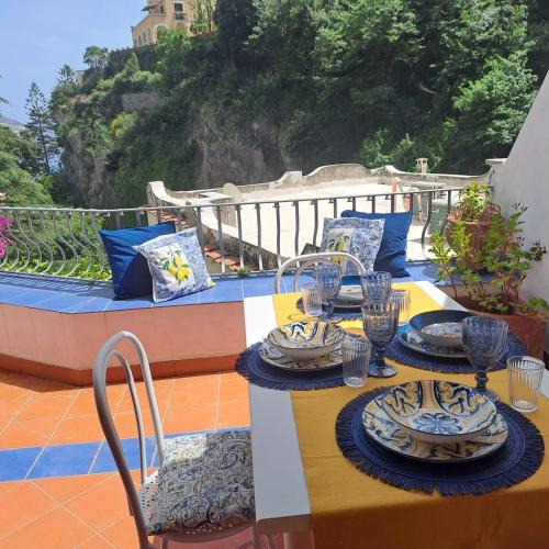 Balkón nebo terasa v ubytování Casa Claudia Positano Center - 5 minuti dalla spiaggia