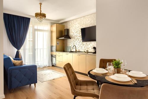 Χώρος καθιστικού στο Sika Trezor Apartment Arad