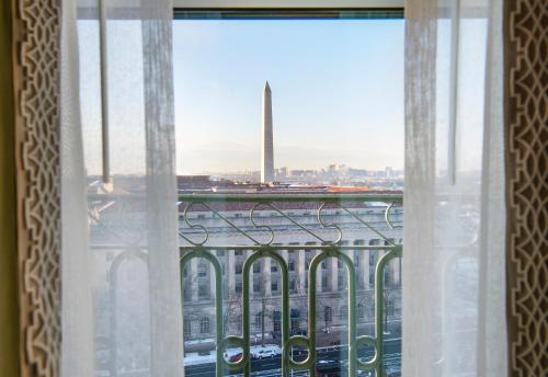 a view of a city from a window at Willard InterContinental Washington by IHG in Washington