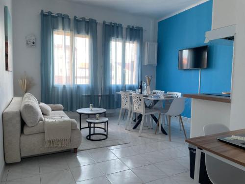 Appartement bleu ciel de rêve