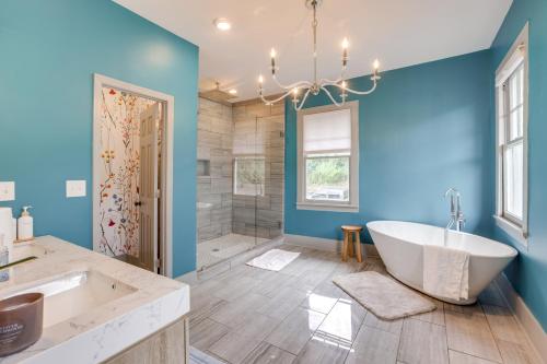 Bagno di 2 Mi to Dtwn Stylish Urban Retreat in Birmingham