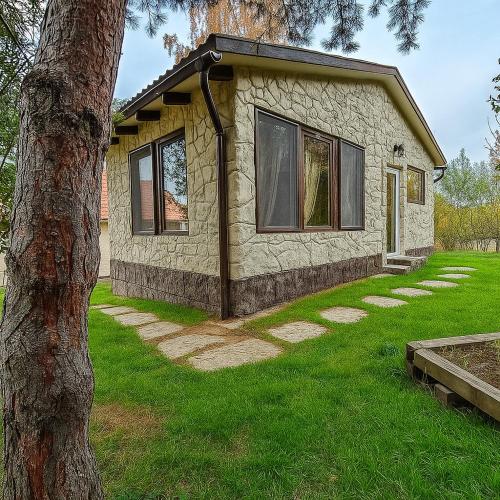 Forest Hide Tiny Houseにある庭