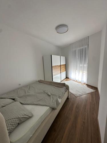 Llit o llits en una habitació de penthouse