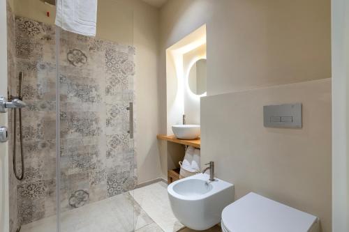 Ένα μπάνιο στο Dimora Sella Rooms
