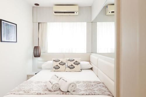 Postel nebo postele na pokoji v ubytování Solar Água Pipa - Summerflats