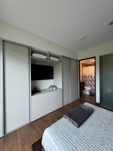 Letto o letti in una camera di Cozy apartment near to Costa Rica Airport