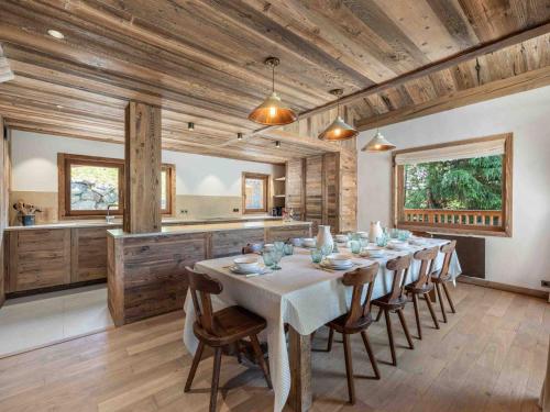 Chalet chic à Méribel avec sauna et bain nordique
