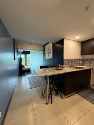 Cucina o angolo cottura di Cozy apartment near to Costa Rica Airport