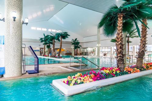 Wellpark Hotel Gochangの敷地内または近くにあるプール