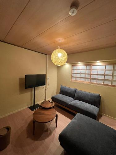 Televisyen dan/atau pusat hiburan di YUFUNOMORI Private and Suite