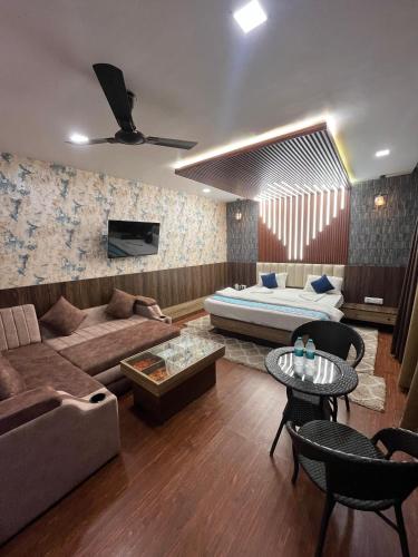 Posezení v ubytování KS PAYING GUEST HOUSE