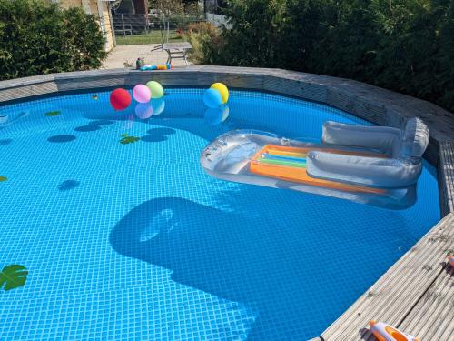 Πισίνα στο ή κοντά στο Rügenurlaub-Tiebs