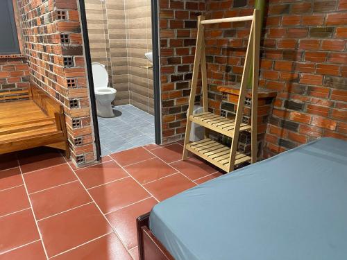 Koupelna v ubytování Homestay Sỏi Đá - Tây Ninh
