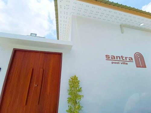 Certifikát, hodnocení, plakát nebo jiný dokument vystavený v ubytování Santra Pool Villa