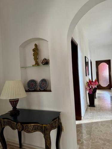 Ruang duduk di Seaview luxury flat 4 bedrooms