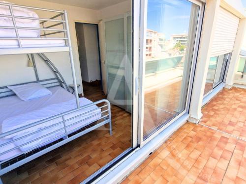 T3 traversant avec 2 terrasses et parking - Vue mer sur 1 terrasse