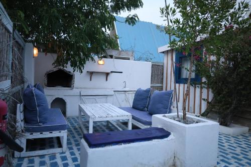 Χώρος καθιστικού στο Banan Beach