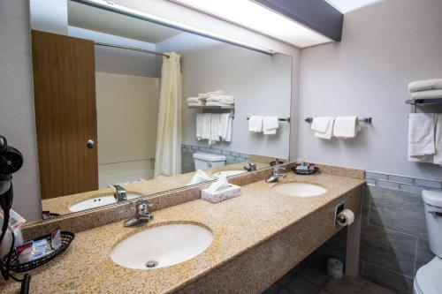 Vannituba majutusasutuses Coratel Inn and Suites By Jasper Eagan ST Paul Airport & Mall of America