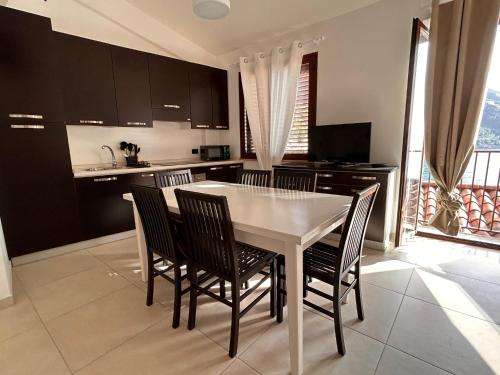 Kuchyň nebo kuchyňský kout v ubytování Casa Morgana