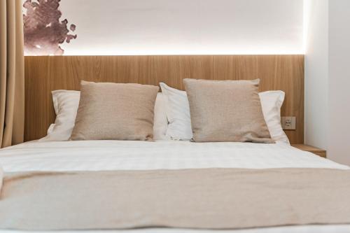 Kingdom Family Apartment's Durres Centerにあるベッド