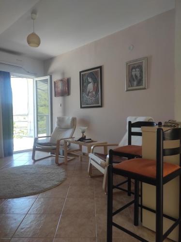 Χώρος καθιστικού στο Apartman u sumi nedaleko od mora