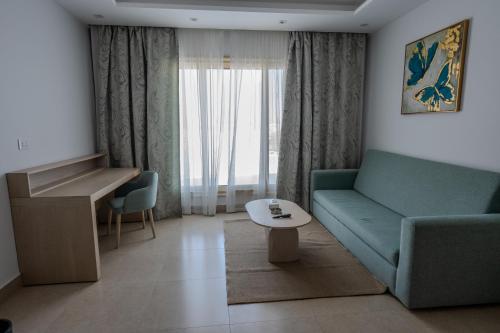 Zona de estar de Ecotel Dahab Bay View Resort