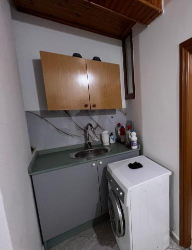 ครัวหรือมุมครัวของ Moza apartaments