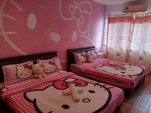 Cama o camas de una habitación en Elephant House Hotel