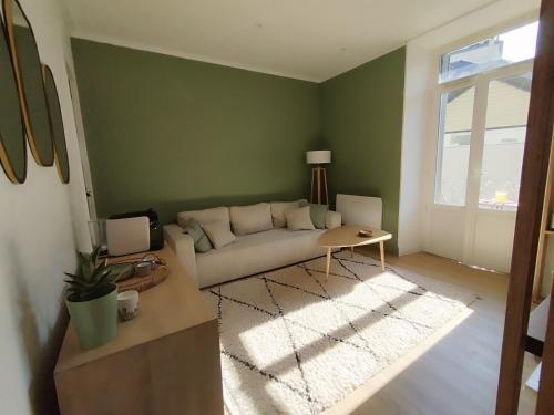 Χώρος καθιστικού στο Logis cosy du centre ville