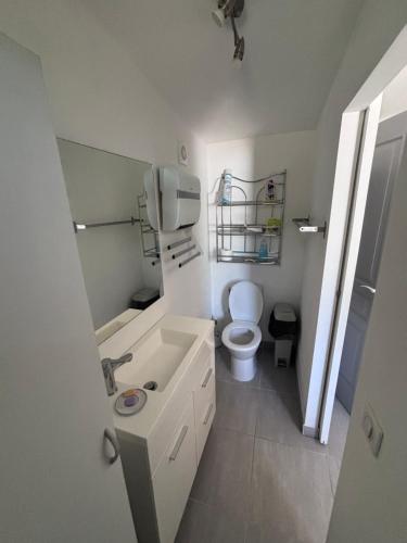 Et badeværelse på Le pavé