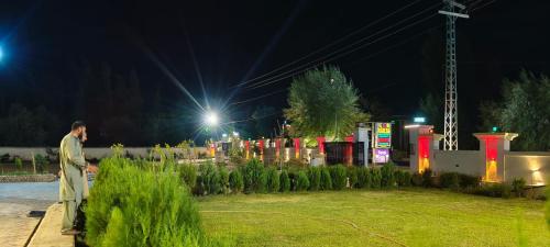 Zahrada ubytování Railsa Skardu